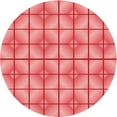 thumbnail image 1 of Ahgly Company Machine Washable Indoor Round Transitional Light Coral Pink Area Rugs, 8' Round, 1 of 7