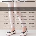 thumbnail image 3 of Jalioing Girls Lace Tights Footless Knit Hollowed Leggings Toddler Baby's Cute Ankle Length Stocking Pants, 3 of 3