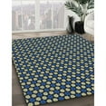 thumbnail image 3 of Ahgly Company Machine Washable Indoor Rectangle Transitional Night Blue Area Rugs, 8' x 12', 3 of 7