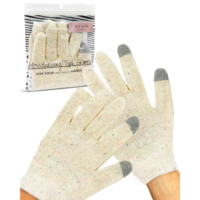 Kitsch Guantes de spa hidratantes, hidratantes, para manos