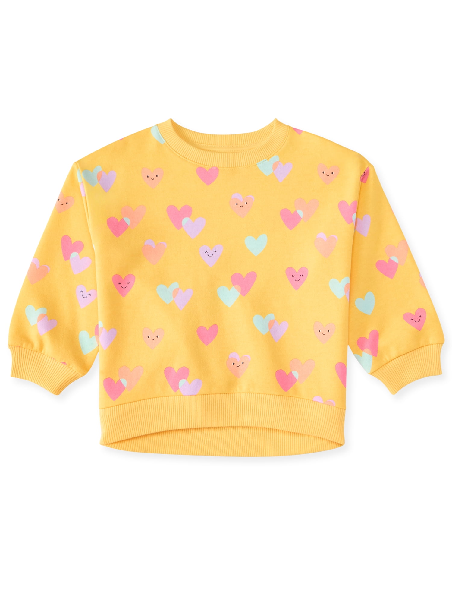 Garanimals Newborn, Baby & Toddler Girl Cotton 6-Piece Outfit Sets, Graphic Tops & Bottoms, Sizes 0-6T