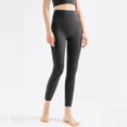 thumbnail image 2 of Sngxgn High Waisted Leggings for Women Soft Women's Leggings Solid Yoga(Black,XL), 2 of 6