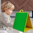 thumbnail image 3 of Double Sided Felt Flannel Self Standing Toddlers Activity Kits blue green, 3 of 10