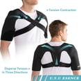 thumbnail image 2 of Double Shoulder Brace for Women & Men Shoulder Pain Relief Double Shoulder Support Adjustable Shoulder Brace for Rotator Cuff Frozen Shoulder,AC Joint Pain Relief Shoulder Wrap (Large), 2 of 7