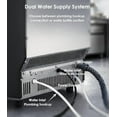 thumbnail image 2 of Angel Canada Commercial Ice Maker Machine, 100lbs/24H Stainless Steel, Dual Water Inlet (Faucet/Bottle), Undercounter or Free Standing ice Machine with 33lbs Ice Storage Capacit, 2 of 8