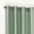 thumbnail image 4 of Mainstays Faux Silk Drapery Grommet Window Curtains Panel, 4 of 6