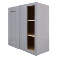 thumbnail image 2 of Sunny Wood Gsw3030bc-A Grayson 27" Wide X 30" High Blind Corner Wall Cabinet - Grey, 2 of 5