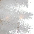 thumbnail image 5 of Northlight Pre-Lit White Alaskan Pine Artificial Christmas Tree - 3' - Warm White LED Lights, 5 of 8