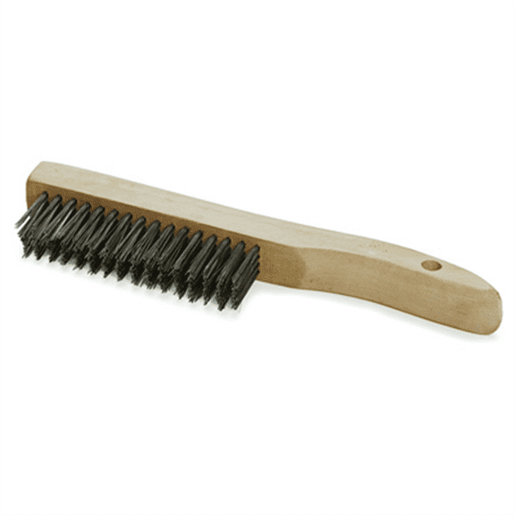 TITAN TOOLS - 41228 STAINLESS STEEL SHOE HORN WIRE BRUSH