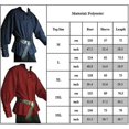 thumbnail image 2 of MenMedievalRenaissanceShirtsVikingPirateCostumeLongSleeveBlouseTops, 2 of 2