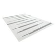 thumbnail image 4 of Unique Loom Outdoor Modern Collection Area Rug - Miranda (5' 3" x 8' Rectangle White and Black), 4 of 10
