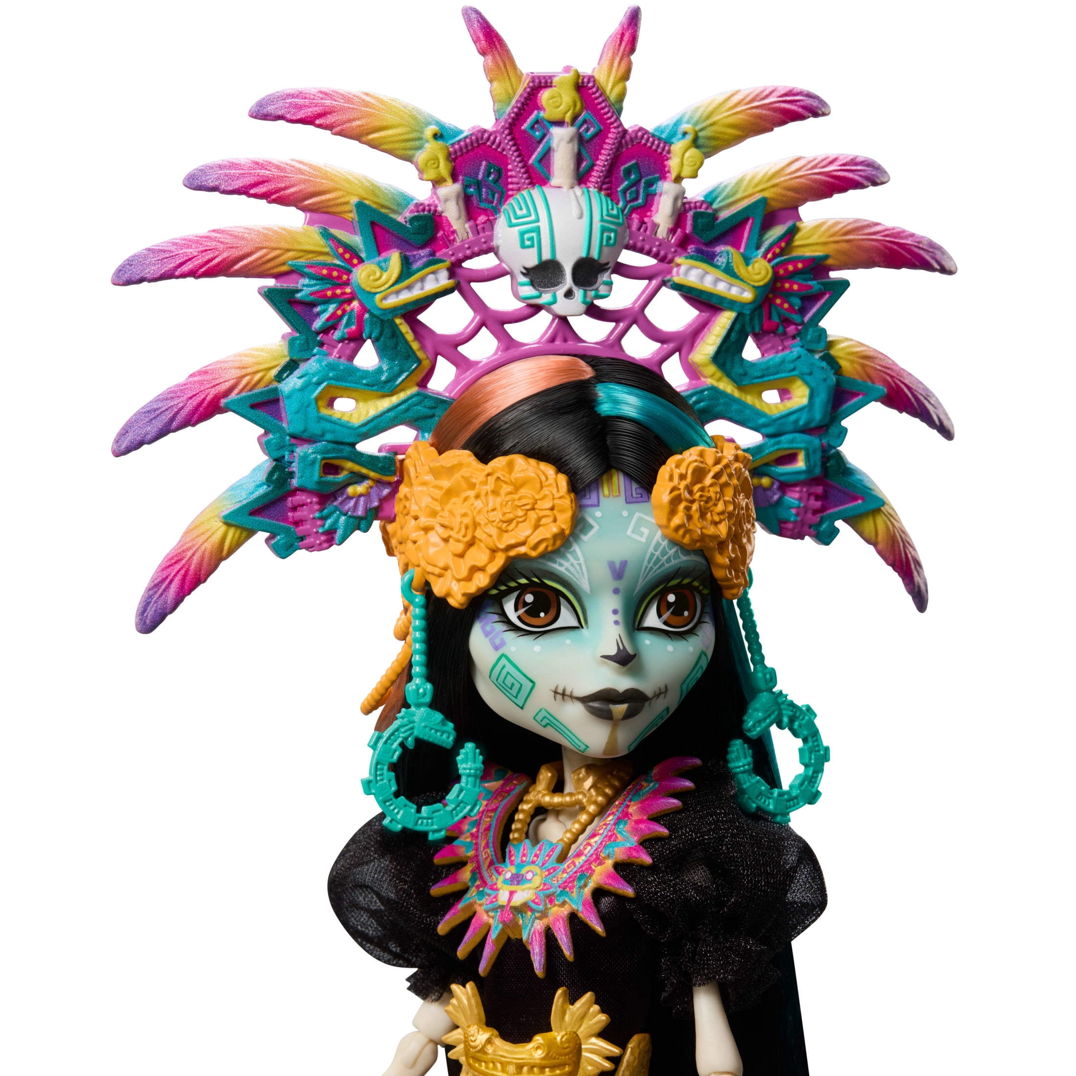 Monster High Skelita Calaveras Collectible Doll, Día de Muertos 2025, Aztec-Inspired Gown