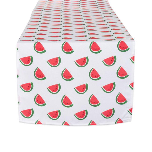 Watermelon decor strawberry fruit MINI table runner Toilet Tank Topper stars 