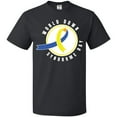 thumbnail image 3 of Inktastic World Down Syndrome Day with Yellow and Blue Ribbon T-Shirt, 3 of 5