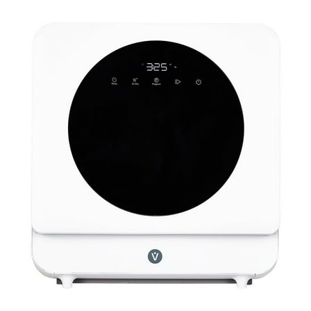 Towallmark 5 Program, Countertop Dishwasher, Portable Dishwasher with Touch Control, Air Drying Function, 2 In 1 Tabletop Dishwasher for Home Apartments, White