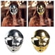 thumbnail image 2 of Metallic Color Mask Halloween Party Mask Full Face Mask Masquerade Mask for Women Men Masquerade Halloween Cosplay Silver, 2 of 5