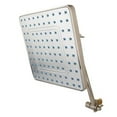 thumbnail image 1 of Full Spray Square Rain Shower And 10 Inch Adjustable Shower Arm - Satin Nickel Finish, 1 of 1