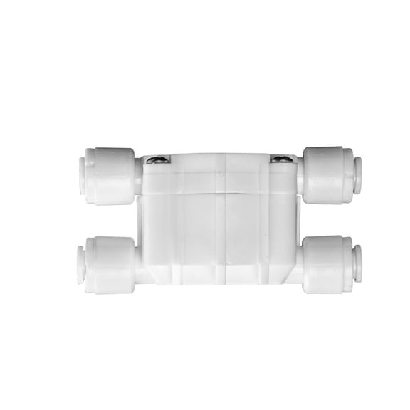 Water Filter Parts 1/4" OD Tube Auto Shut Off 4 Way Valve Pressure Regulator Aquarium Water Purifier Reverse Osmosis Machine ,Durable Materia