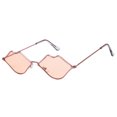 thumbnail image 2 of Only Moment Retro Aviator Sunglasses for Women Men Resin Trendy Sun Glasses Polarized UV400 Protection Fashion Sunglasses Pink One Size, 2 of 4