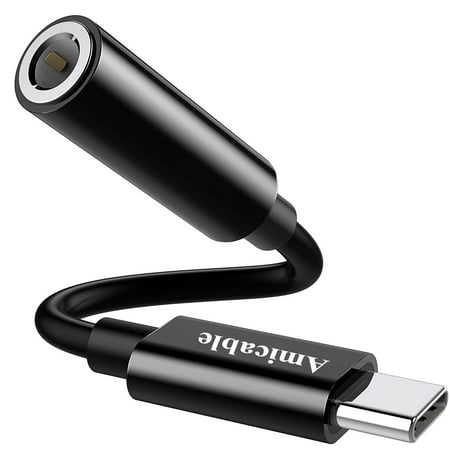 USB Type C to 3.5mm Female Headphone Adapter Amicable Audio Hi-Res Type C Cable Compatible Google Pixel price history on PriceWatchPro