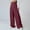 Red, variant on IDALL Wide Leg Pants Woman Lounge Pants Women Womens Casual Wide Leg Dress Pants High Waist Tailored Down Pants With Pockets Baggy Pants Womens Pants A L