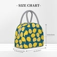 thumbnail image 2 of Disketp Lemon Bolsa Térmica para Almuerzo, Lonchera con Abertura Amplia y Gran Capacidad, Organizador Reutilizable para Mujeres, Hombres y Adultos, 2 of 6