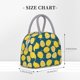 thumbnail image 2 of Balery Lemon Bolsa de Almuerzo para Mujeres, Caja de Almuerzo, Bolsa de Almuerzo Pequeña Impermeable, Tote de Almuerzo Reutilizable con Gran Capacidad, 2 of 6