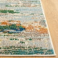 thumbnail image 4 of SAFAVIEH Madison Orlando Abstract Area Rug, Green/Blue, 6' x 9', 4 of 8