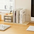 thumbnail image 2 of QualitChoice Desktop with Document Tray, Spacious Workstation Sorter Desk Multi-Purpose School Supply Case Pen Pot for Study or light yellow, 2 of 6