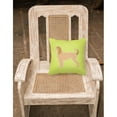 thumbnail image 4 of Afghan Hound Checkerboard Pink Fabric Decorative Pillow BB3606PW1818, 4 of 5