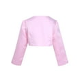 thumbnail image 2 of iEFiEL Kids Girls Long Sleeves Bolero Shrug 3D Flower Decation Shrug for Wedding Party, 2 of 7