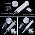 thumbnail image 3 of 8 Pieces Large Plastic Syringe Set, Animals Syringes Liquid Measuring Syringe Tools for Dispensing, Animals Feeding, Watering and Multiple Uses (20ml, 60ml,150ml), 3 of 7