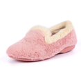 thumbnail image 6 of Lunar Womens Shake Faux Fur Trim Slippers, 6 of 6