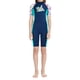 thumbnail image 3 of Trajes de neopreno para niños con cremallera en la espalda, traje de baño de manga corta, traje de baño de playa, traje de baño corto para kayak, deportes acuáticos, surf XXL, 3 of 8