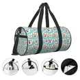 thumbnail image 5 of Disketp 45l Foldable Duffel Bag,Water-Resistant Sports Gym Bag,Portable Weekender Bag Lightweight For Travel,Fitness And Camping-Cute Corgi Head, 5 of 8