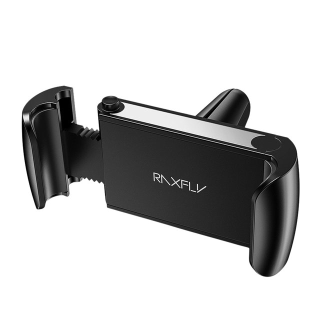 Soporte de aire para teléfono de 4,06,5 pulgadas para coche con soporte de ventilación de 360 grados y transmisor FM automático