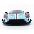 2021 Ford GT MK II #1 Light Blue with White Stripes "Heritage Edition
