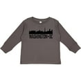 thumbnail image 3 of Inktastic Washington Dc City Skyline Boys or Girls Long Sleeve Toddler T-Shirt, 3 of 5