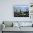 thumbnail image 3 of Trademark Fine Art 'Blue Paris' Canvas Art by Mark Lagu, 3 of 3