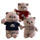 thumbnail image 2 of Juguetes de peluche de gato Basik para niños, peluches de gato básico gris y azul, muñecas de gatito suaves, peluches infantiles, regalos de cumpleaños para niños, 25 CM, 35CM, 2 of 5