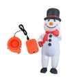 thumbnail image 4 of KLKCMS Inflatable Snowman Costume Cute Christmas Snowman Inflatable Costume for Holiday M, 4 of 9