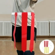 Raindrops Football Belts Flags Yellow PVC 2Pcs One Size Fits Most