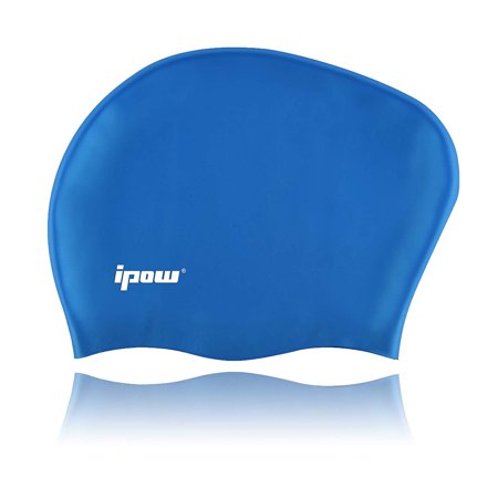Ipow Waterproof Silicone Haircare Swimming Cap For Women Men Swim
