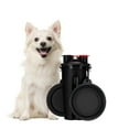 thumbnail image 3 of Las mascotas salen con una taza de agua y comida dobles, una botella de agua potable portátil y un tazón de comida plegable para perros., 3 of 5