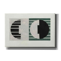 Epic Graffiti 'Latitude Green' by Mike Schick, Giclee Canvas Wall Art, 60"x40"