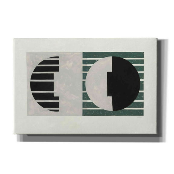 Epic Graffiti 'Latitude Green' by Mike Schick, Giclee Canvas Wall Art, 60"x40"