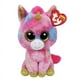 thumbnail image 1 of Muñeco de peluche Ty de 15 cm, flamenco Gilda, peluche suave con etiqueta, gorro de ojos grandes, muñeco de tela de seda, regalo de cumpleaños para niños, 1 of 5