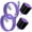 Purple, variant on USB Charger Block,ABCPOW 2PCS 2.1A USB Wall Charger Block with 2PCS Nylon Android Type C Charger Cable USB C Charging Cable 6ft USB Brick Phone Charger Adapter USB Plug Fast Charging Block