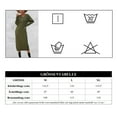 thumbnail image 5 of Vestido de manga larga para mujer, vestido elegante sexy, vestido midi, vestido suéter, 5 of 5