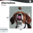 thumbnail image 4 of Stupell Industries Contemporary Beagle Treat Excitement Canvas Art, 30 x 30, by Studio Bautista, 4 of 8